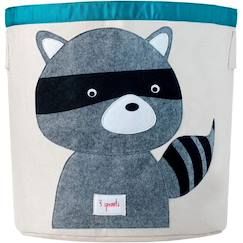 Chambre et rangement-Sac à jouets raton laveur