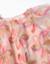 Robe à manches courtes en tulle avec fleurs 3d Rose clair 3 - vertbaudet enfant 