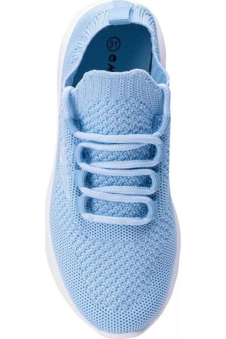 Baskets  linori Bleu / blanc+Bleu marine / blanc 4 - vertbaudet enfant 