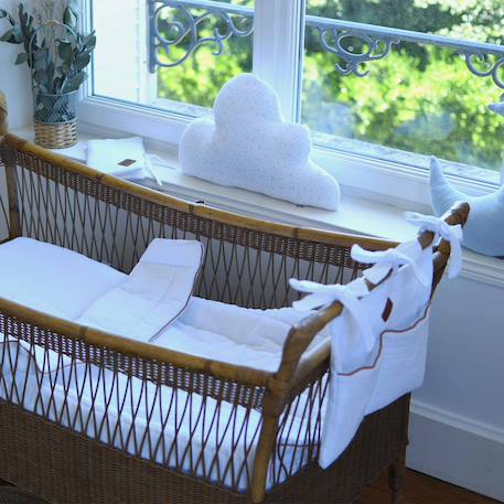 Couette et oreiller - prêt à dormir jeanne Beige+Blanc+Bleu+Camel+Écru+Gris clair+Rose+Terracotta+Vert de gris 4 - vertbaudet enfant 