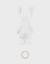 Peluche mini-musicale 20cm - snow Blanc 4 - vertbaudet enfant 