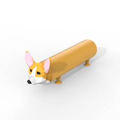 Jouet-Batterie externe power pets corgi