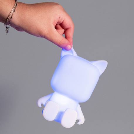 Veilleuse Animal Light - Led Multicolore Rechargeable usb-c - MOB Blanc 3 - vertbaudet enfant 