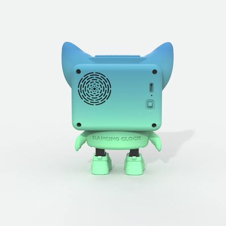 Réveil musical et enceinte bluetooth Bleu vert+Rose 2 - vertbaudet enfant 
