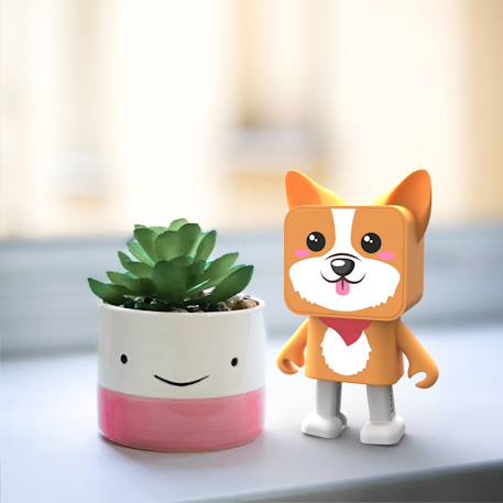 Enceinte bluetooth dancing animal corgi MULTICOLORE 3 - vertbaudet enfant 