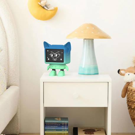 Réveil musical et enceinte bluetooth Bleu vert+Rose 5 - vertbaudet enfant 