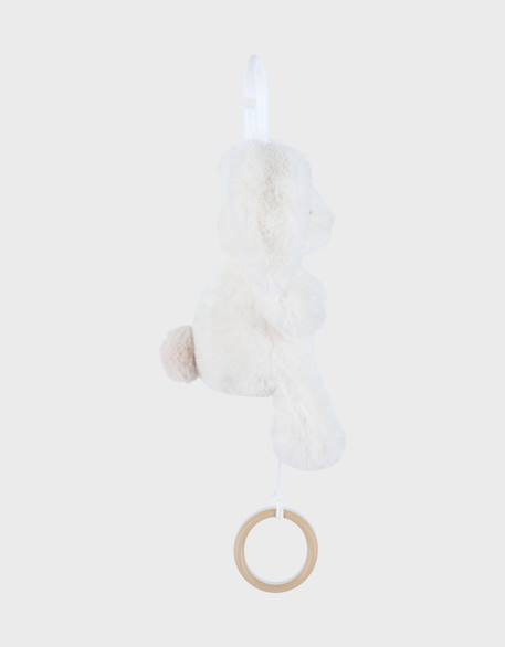 Peluche mini-musicale 20cm - snow Blanc 3 - vertbaudet enfant 