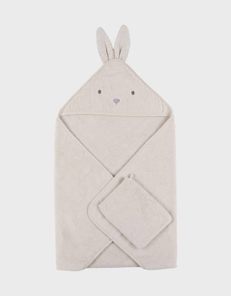 Cape de bain - moka Beige 3 - vertbaudet enfant 