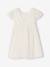 Robe fille dentelle et tulle blanc 3 - vertbaudet enfant 