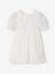 Robe fille boheme manches dentelles blanc 3 - vertbaudet enfant 