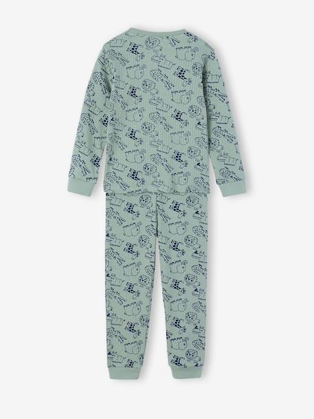 Pyjama garçon jungle vert sauge 8 - vertbaudet enfant 
