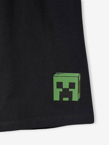 Ensemble pyjama garçon Minecraft anthracite 4 - vertbaudet enfant 