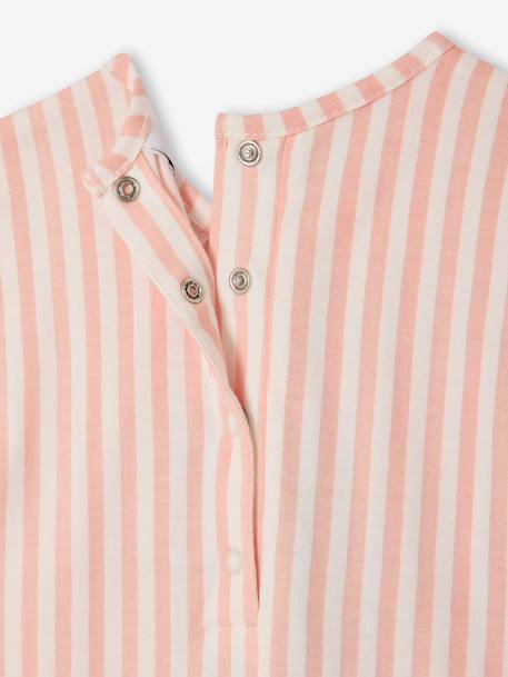 Lot 2 bodies combinaison Stitch pêche 8 - vertbaudet enfant 