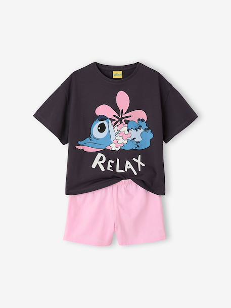 Fille-Pyjama, surpyjama-Pyjashort Lilo et Stitch