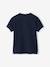 Polo garçon col Mao bleu ciel+écru+marine 18 - vertbaudet enfant 