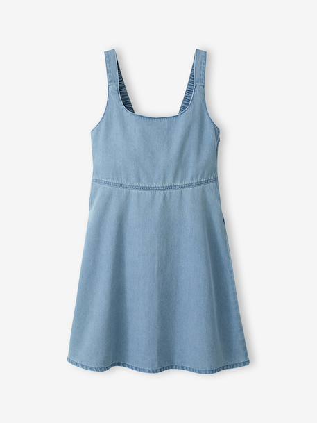 Robe ouverture dos bleu clair 3 - vertbaudet enfant 