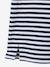 Robe fille en molleton léger motif gris chiné+rayé bleu+vert+vert sauge 8 - vertbaudet enfant 