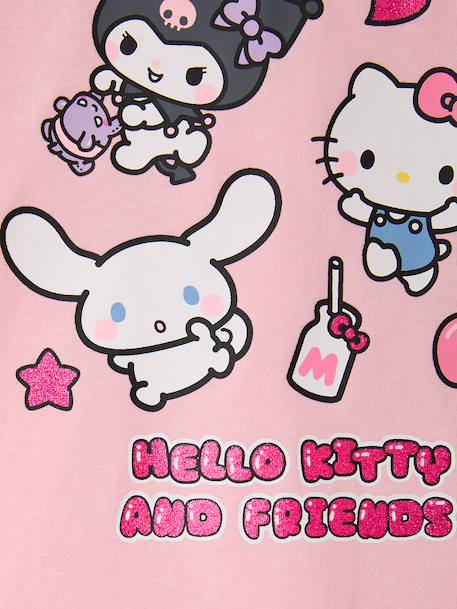 T-shirt manches courtes Hello Kitty rose pâle 5 - vertbaudet enfant 