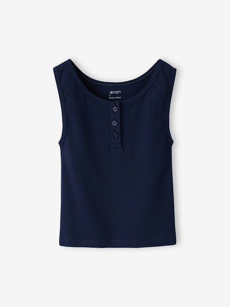 Lot de 2 débardeurs fille Jonen marine 4 - vertbaudet enfant 