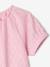 T-shirt manches courtes brodé rose pâle 2 - vertbaudet enfant 