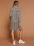 Robe léopard grossesse allaitement écru 2 - vertbaudet enfant 