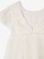 Robe fille dentelle et tulle blanc 4 - vertbaudet enfant 