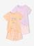 Lot de 2 pyjashorts fille en coton jaune pâle 1 - vertbaudet enfant 