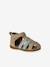 Chaussures premiers pas bébé scratchs lot beige+marine+marron 1 - vertbaudet enfant 