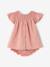 Robe et bloomer bébé fille coton blush 4 - vertbaudet enfant 