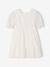 Robe fille boheme manches dentelles blanc 5 - vertbaudet enfant 
