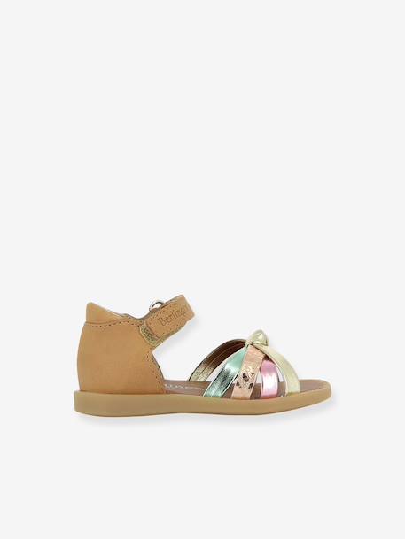 Sandales fille marcheur RO-MINET Berlingot camel 3 - vertbaudet enfant 