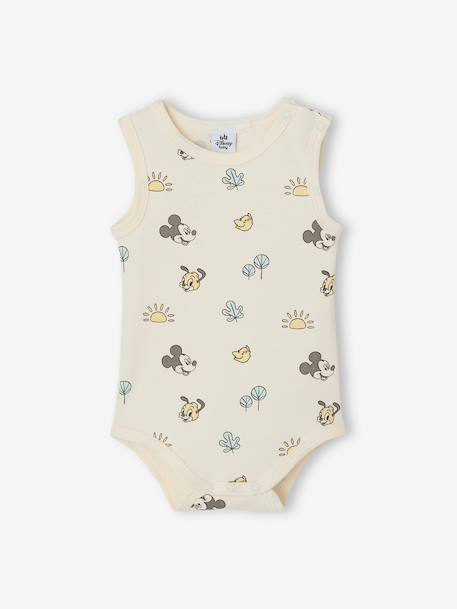 Lot de 2 bodies bébé garçon sans manches bleu jean 3 - vertbaudet enfant 