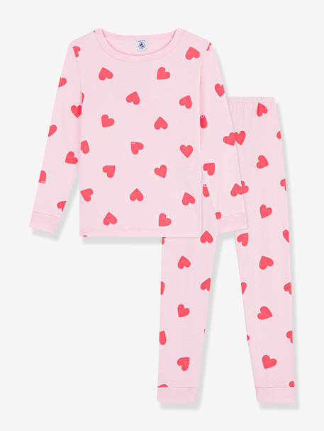 Fille-Pyjama, surpyjama-Pyjama enfant cœurs Petit Bateau