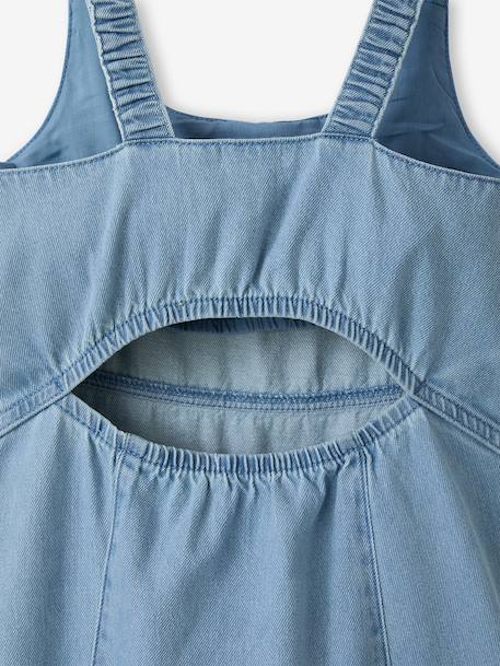 Robe ouverture dos bleu clair 5 - vertbaudet enfant 