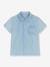 Chemise garçon chambray à manches courtes bleu clair 1 - vertbaudet enfant 
