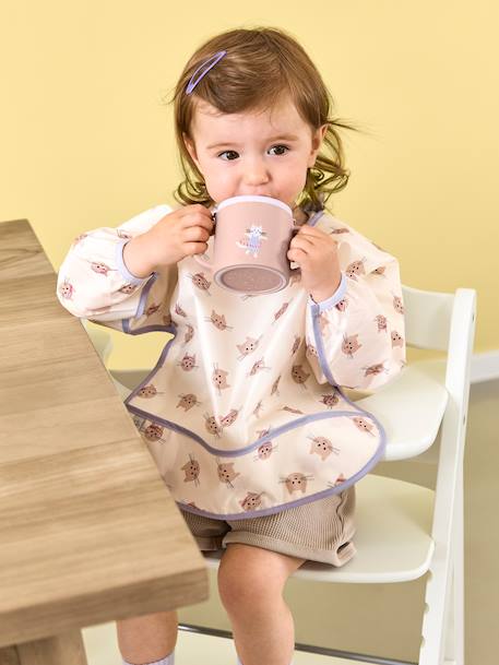 Lot de 2 bavoirs manches longues LÄSSIG bleu glacier+blush+Happy Rascals Cœur+Happy Rascals Smile+lilas+Little Forest lapin - Rose + b+Little Forest Renard - Vert ol+Little Mateys orange épicée+Little Mateys royal bleu+Tiny Farmer Mouton - Blanc+vert 25 - vertbaudet enfant 