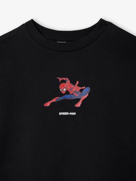 Sweat garçon Spiderman noir 3 - vertbaudet enfant 