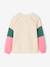 Sweat sport fille écru 3 - vertbaudet enfant 