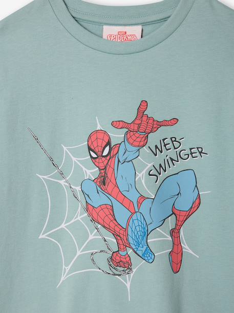 T-shirt Spiderman bleu grisé 4 - vertbaudet enfant 