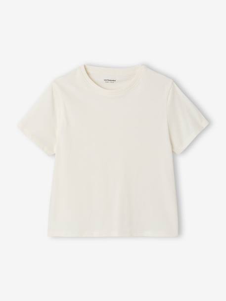 Lot de 3 tee-shirts fille personnalisable rose pâle 2 - vertbaudet enfant 