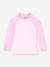 T-shirt de bain anti UV fille à manches longues rose 1 - vertbaudet enfant 