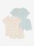 Lot 2 pyjamas coton imprimé Petit Bateau blanc 1 - vertbaudet enfant 