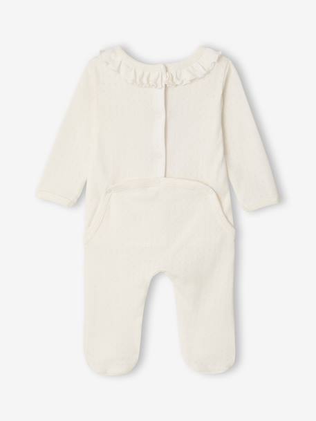 Lot 2 pyjama bébé fille uni rose 4 - vertbaudet enfant 