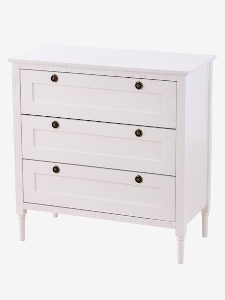 Commode 3 tiroirs Canopée blanc 7 - vertbaudet enfant 