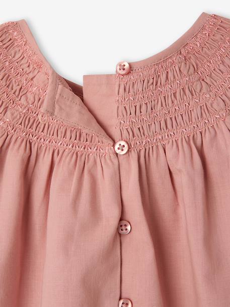 Robe et bloomer bébé fille coton blush 7 - vertbaudet enfant 