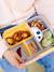 Boîte à gouter Bento Little Gang LÄSSIG bleu jean+blush+marine+mauve 10 - vertbaudet enfant 