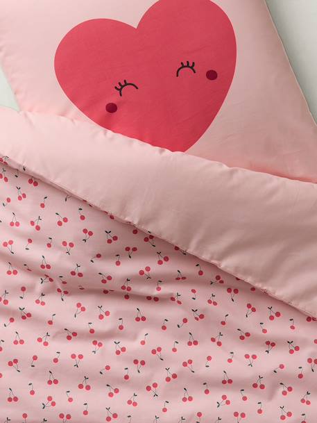 Parure Magicouette CERISE avec coton recyclé rose imprimé 6 - vertbaudet enfant 