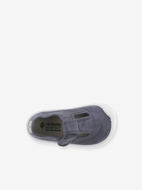 Sandales Bosco Barefoot enfant blanc+bleu jean 6 - vertbaudet enfant 