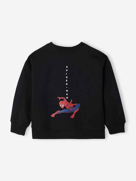 Sweat garçon Spiderman noir 2 - vertbaudet enfant 