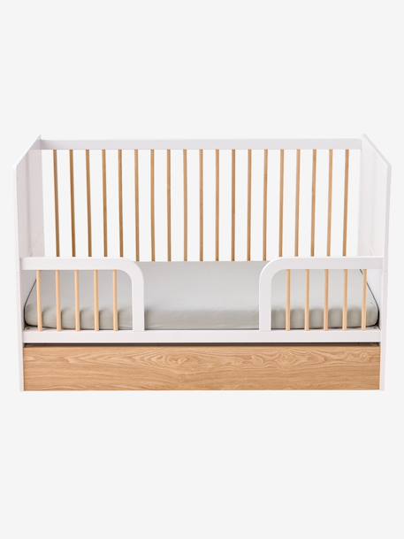 Lit bébé évolutif 70x140cm Eden blanc 3 - vertbaudet enfant 